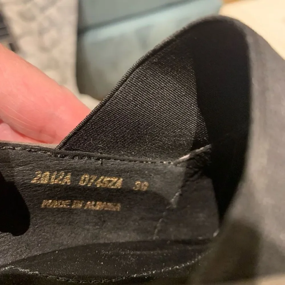 Geox Respira Suede Wedge Heel Grey, Excellent‎ Pre-Loved Condition Sz 39 (8.5)